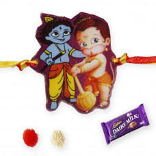 Bal Krishna and Hanuman Rakhi