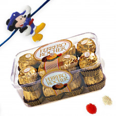 Mickey with Ferrero Rocher